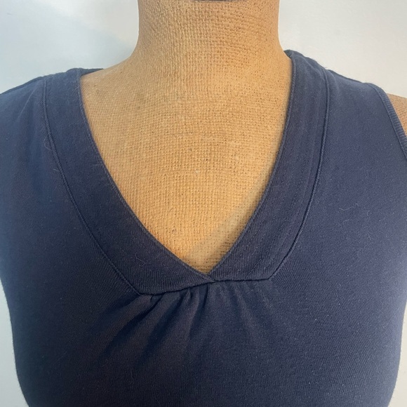 Christopher & Banks women’s navy blue tank top size small - Picture 2 of 5